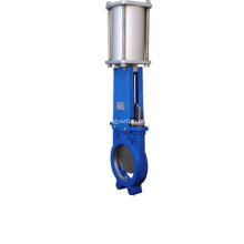 Pneumatic wafer type Knife Gate Valve